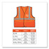 TENACIOUS HOLDINGS, INC. ergodyne® 21087 GloWear 8216BA Class 2 Breakaway Mesh ID Holder Vest, Polyester, 2X-Large/3X-Large, Orange