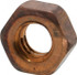 Value Collection R52001088 1/4-20 UN Silicon Bronze Right Hand Machine Screw Hex Nut