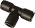 Legris 3104 04 56 Push-To-Connect Tube x Tube x Tube Tube Fitting: Union, 5/32 x 1/4" OD