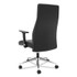 HON COMPANY VL108SB11 Define Executive High-Back Leather Chair, Supports 250 lb, 17" to 21" Seat Height, Black Seat/Back, Polished Chrome Base