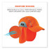 TENACIOUS HOLDINGS, INC. ergodyne® 12521 Chill-Its 6650 High-Performance Hat Plus Neck Shade, Polyester, One Size Fits Most, Orange