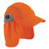 TENACIOUS HOLDINGS, INC. ergodyne® 12521 Chill-Its 6650 High-Performance Hat Plus Neck Shade, Polyester, One Size Fits Most, Orange