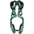 MSA 10197219 Fall Protection Harnesses: 400 Lb, Vest Style, Size Standard, Polyester, Back & Hips