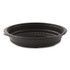 ANCHOR PACKAGING 4608532 MicroRaves Incredi-Bowl Base, 32 oz, 8.5" Diameter x 1.92" h, Black, Plastic, 150/Carton