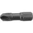 Wiha 71910 Screwdriver Insert Bit: #10 Point, 6.3 mm Drive, 25 mm OAL