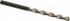 Guhring 9005490049800 Jobber Length Drill Bit: #9, 130 °, High Speed Steel