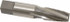 Reiff & Nestor 46801 1/8-27 NPT, 15&deg; Helix, 4 Flutes, Bright Finish, High Speed Steel, Spiral Flute Pipe Tap