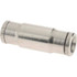 Norgren 120200400 Push-To-Connect Tube to Tube Tube Fitting: Pneufit Union, Straight, 1/4" OD