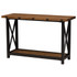 WHOLESALE INTERIORS, INC. Baxton Studio 2721-7197  Milan Console Table, Brown/Black