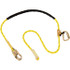 DBI-SALA 7100221793 Lanyards & Lifelines; Type: Positioning & Restraint Lanyard ; Length (Inch): 96 ; Harness Connection: Steel Snap Hook ; For Arc Flash Work: No ; Material: Braided Nylon ; Color: Yellow