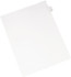 AVERY 82166 11 x 8 1/2" D Label, 1 Tabs, Unpunched, Preprinted Divider