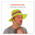 TENACIOUS HOLDINGS, INC. ergodyne® 12595 Chill-Its 8935MF Hi-Vis Microfiber Ranger Sun Hat, Large/X-Large, Lime
