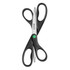 ACME UNITED CORPORATION 15179 Westcott KleenEarth All-Purpose Scissors, 8in, Straight, Black, Pack Of 2