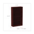 ALERA VA63-5632MY Alera Valencia Series Bookcase, Four-Shelf, 31.75w x 14d x 54.88h, Mahogany