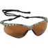 KleenGuard 20386 Safety Glass: Scratch-Resistant, Polycarbonate, Brown Lenses, Full-Framed, UV Protection