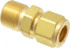 Parker 8-8 FBZ-B Compression Tube Connector: 1/2" Thread, Compression x MNPT