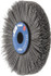 Osborn 0004059400 Wheel Brush: 8" Wheel Dia, Crimped