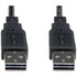 TRIPP LITE UR020-010 Eaton Tripp Lite Series Universal Reversible USB 2.0 Cable (Reversible A to Reversible A M/M), 10 ft. (3.05 m) - USB cable - USB (M) to USB (M) - USB 2.0 - 10 ft - molded - black