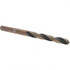 Import 20913 Mechanics Drill Bit: 17/64" Dia, 135 &deg; Point, High Speed Steel, Weldon Shank, Split Point