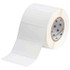 Brady 67106 Label Maker Label: White, Polyester, 1,000 per Roll