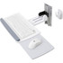 ERGOTRON 45-403-062  Neo-Flex Wall Mount for Mouse, Keyboard - White - 5 lb Load Capacity