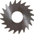 RobbJack C07-0400-08-20 Slitting & Slotting Saw: 3/4" Dia, 0.04" Thick, 20 Teeth, Solid Carbide