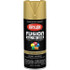 Krylon K02770007 Acrylic Enamel Spray Paint: Gold, Metallic, 12 oz