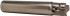 Seco 02688855 1-1/4" Cut Diam, 0.433" Max Depth, 1-1/4" Shank Diam, Cylindrical Shank, 7.69" OAL, Indexable Square-Shoulder End Mill