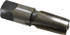 Reiff & Nestor 47078 British Standard Pipe Tap: 3/8-19 BSPT, Bottoming Chamfer, 4 Flutes