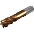 Iscar 3398549 Corner Radius End Mill: 5/8" Dia, 1" LOC, 0.015" Radius, 5 Flutes, Solid Carbide