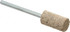 Cratex W177A36CXG 1/8 Mounted Point: 3/4" Thick, 1/8" Shank Dia, W177, 36 Grit, Very Coarse