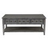 L. POWELL ACQUISITION CORP. Powell ODP2850  Southam Coffee Table, 20inH x 47-3/4inW x 28inD, Gray