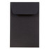 JAM PAPER AND ENVELOPE 352527801 JAM PAPER #1 Coin Business Envelopes, 2 1/4in x 3 1/2in, Smooth Black, Pack Of 25