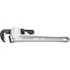 Rothenberger 70160 Cast Aluminum Pipe Wrench: 14" OAL, Aluminum