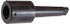 Collis Tool 70443 1-1/4" Pipe Tap, 2" Tap Entry Depth, MT4 Taper Shank Standard Tapping Driver