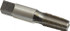 Reiff & Nestor 46204 Standard Pipe Tap: 1/8-27, NPTF, Regular, 4 Flutes, High Speed Steel, Oxide Finish