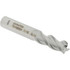 Accupro 12176612 Corner Radius End Mill: 7/16" Dia, 1" LOC, 0.02" Radius, 3 Flutes, Solid Carbide