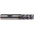 Emuge 2820A.010 10mm Diam 4-Flute 50° Solid Carbide 0.12mm Chamfer Length Square Roughing & Finishing End Mill