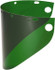 Fibre-Metal 4178DGNBP Face Shield Windows & Screens: Replacement Window, Green, 8" High, 0.06" Thick