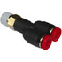 Norgren C01881048 Push-To-Connect Tube to Male & Tube to Male BSPT Tube Fitting: 1/2" Thread