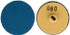 Klingspor QD080ZR150 Quick-Change Disc: Quick Lock, 1-1/2" Disc Dia, 80 Grit, Zirconia Alumina, Coated