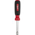 Milwaukee Tool 48-22-2434 Nut Driver: Hollow Shaft, Comfort Hand Grip Handle, 7" OAL