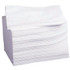 MEDLINE INDUSTRIES, INC. NON260506 Medline Deluxe Dry Disposable Washcloths, 10in x 13in, White, Pack Of 50 Washcloths, Case Of 10 Packs