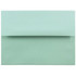 JAM PAPER AND ENVELOPE JAM Paper 157460  Booklet Invitation Envelopes, A6, Gummed Seal, Aqua Blue, Pack Of 25
