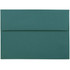 JAM PAPER AND ENVELOPE JAM Paper 21517152  Booklet Invitation Envelopes, A7, Gummed Seal, Teal, Pack Of 25