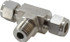 Ham-Let 3002362 Compression Tube Male Branch Tee: 3/8" Thread, Compression x Compression x MNPT