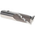 Hertel E1030108 Square End Mill: 1-1/8" Dia, 1-5/8" LOC, 2 Flutes, High Speed Steel