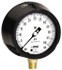 Ametek 150011 Pressure Gauge: 4-1/2" Dial, 1/2" Thread, Lower Mount