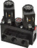 ARO/Ingersoll-Rand A312SD-120-A 1/4" Inlet x 1/4" Outlet, Solenoid Actuator, Solenoid Return, 3 Position, Body Ported Solenoid Air Valve