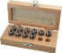 Parlec ER16-S010 Collet Set: 10 Pc, Series ER16